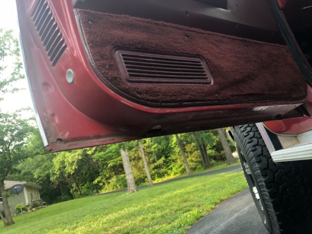 1987 Red Chevrolet C-10 Standard Cab Pickup