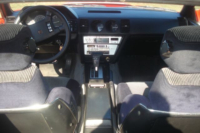 1987 Red Nissan 300ZX Hatchback