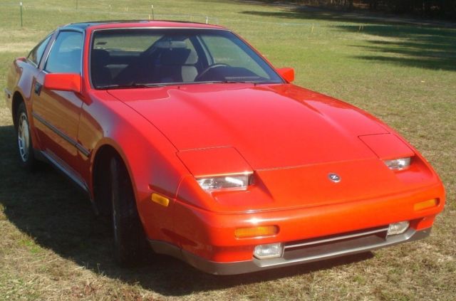 1987 Red Nissan 300ZX Hatchback