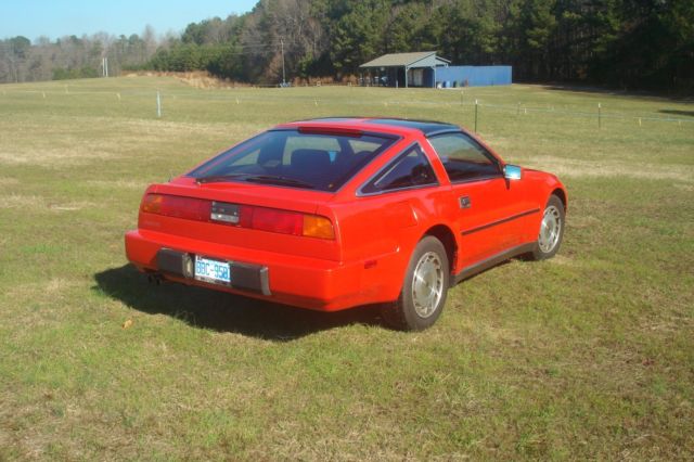 1987 Red Nissan 300ZX Hatchback