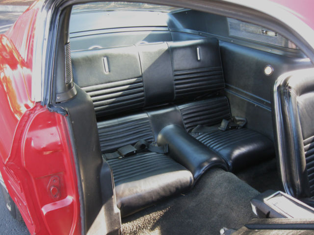 1967 Red Ford Mustang Fastback