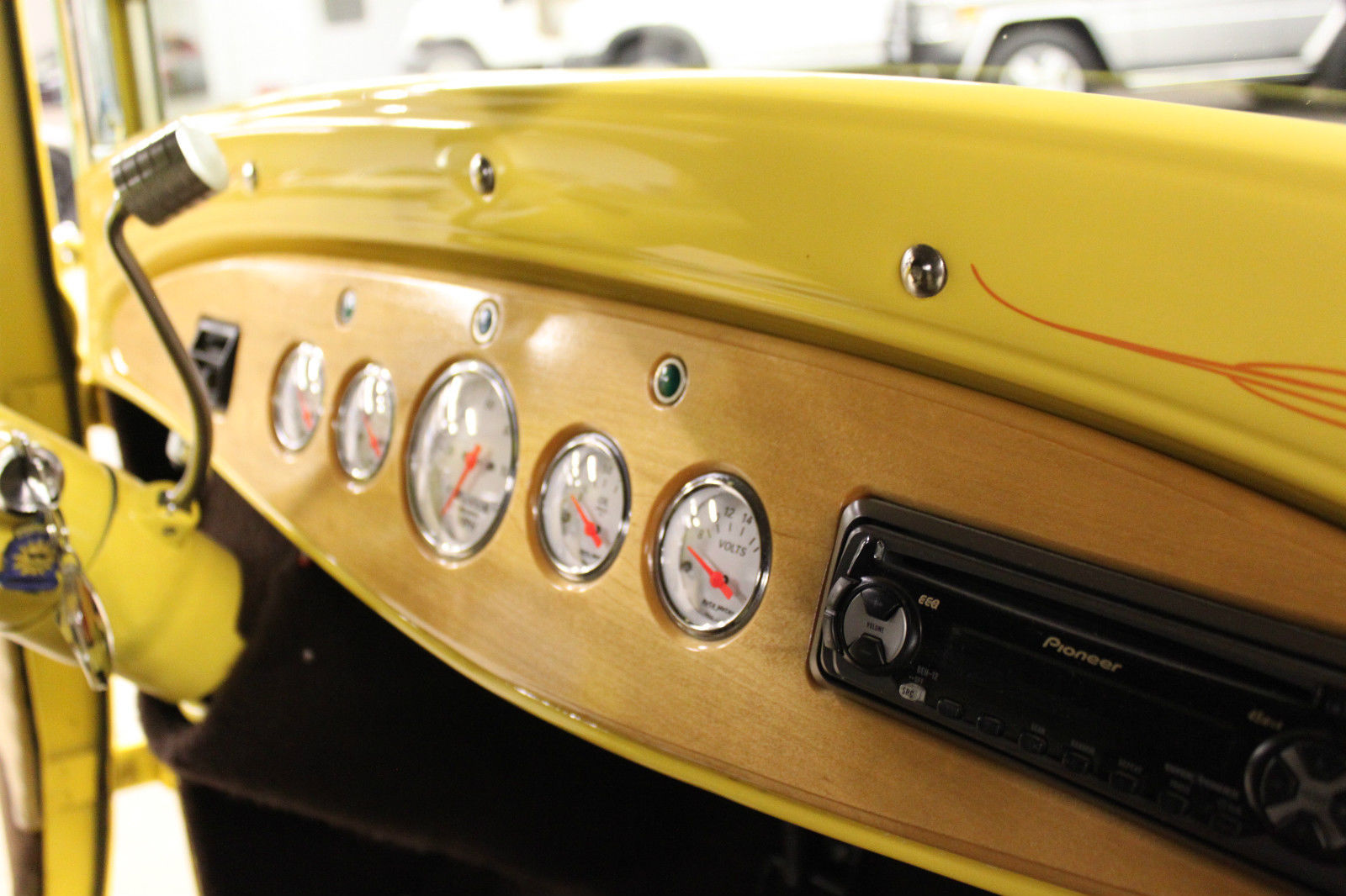 1931 Yellow Ford Model A Sedan