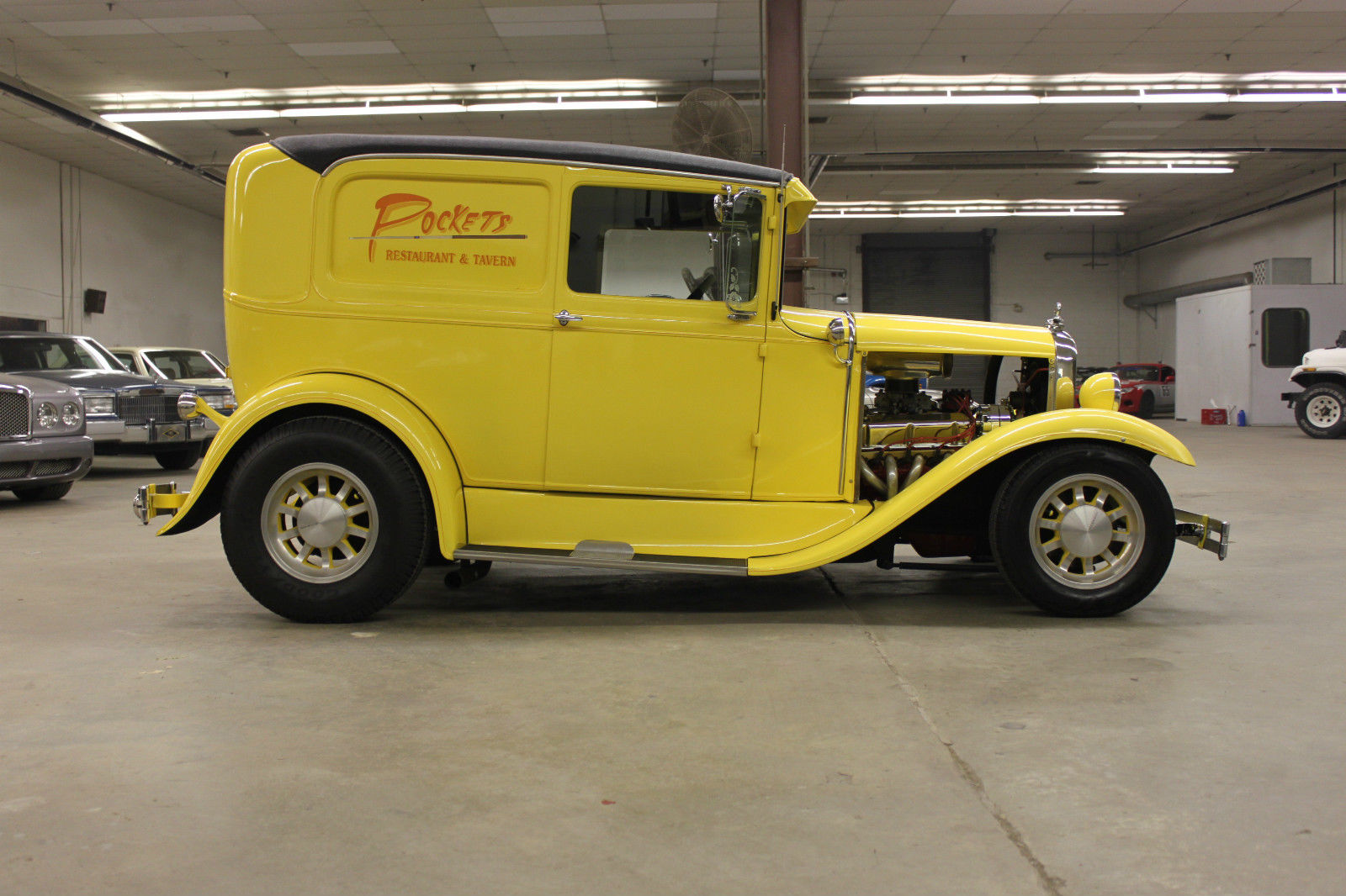 1931 Yellow Ford Model A Sedan