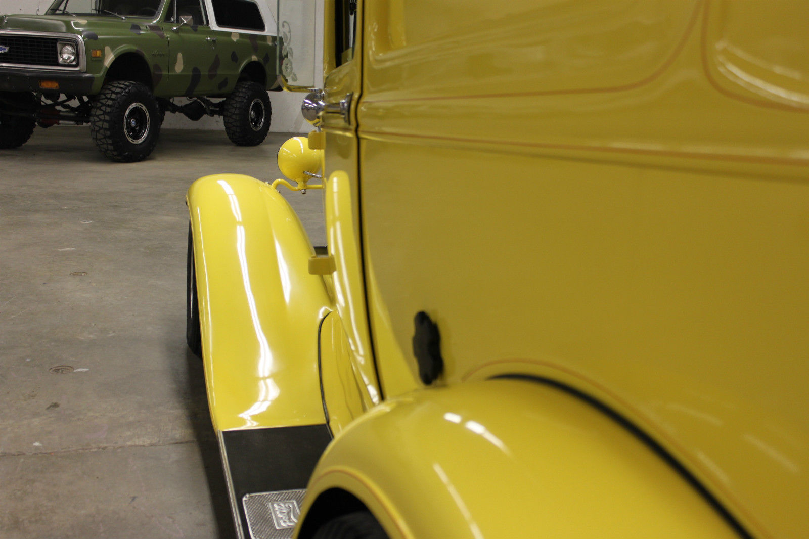 1931 Yellow Ford Model A Sedan