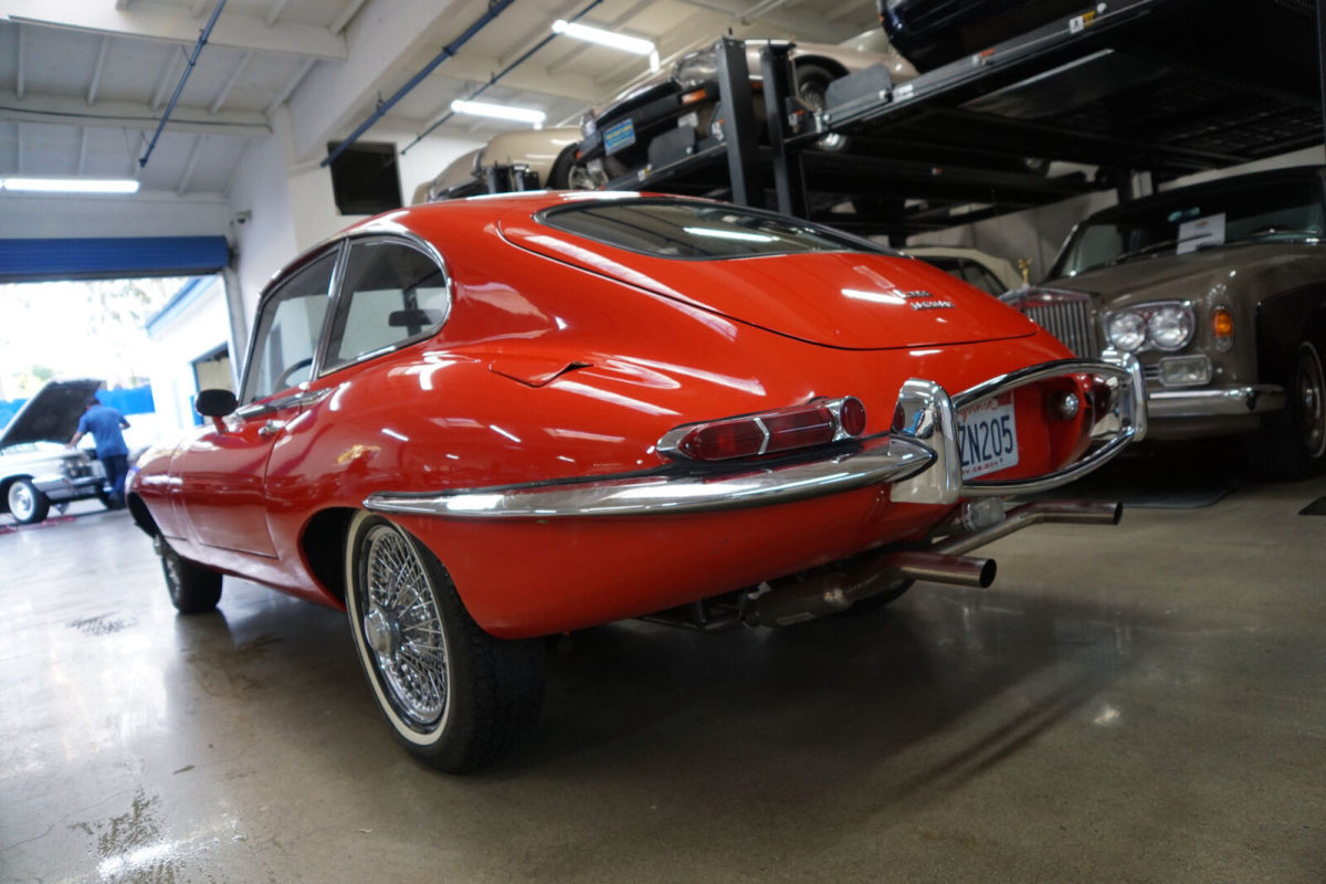 1968 Red Jaguar XKE Series II 4.2 6 cyl 2 Door Coupe