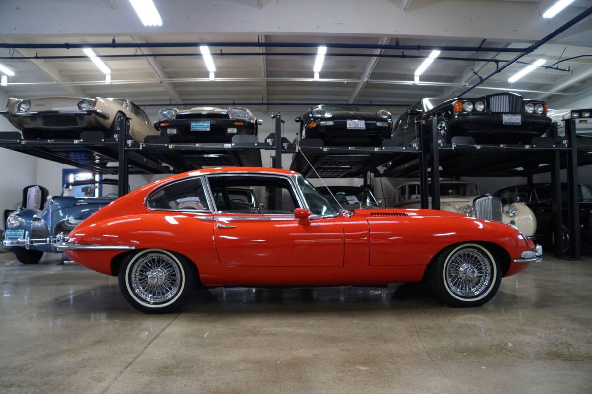 1968 Red Jaguar XKE Series II 4.2 6 cyl 2 Door Coupe