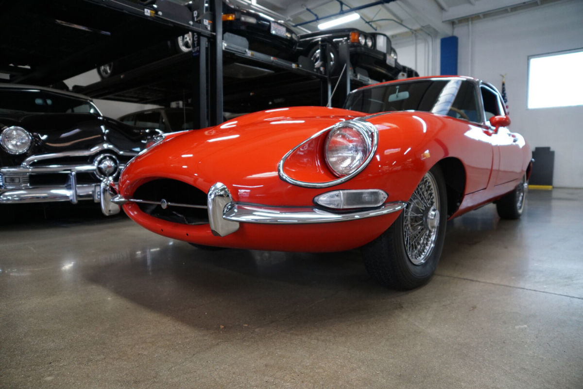 1968 Red Jaguar XKE Series II 4.2 6 cyl 2 Door Coupe