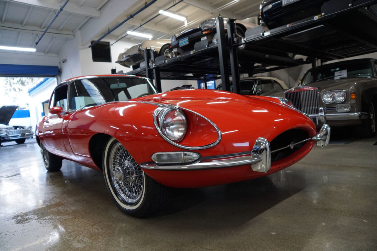 1968 Red Jaguar XKE Series II 4.2 6 cyl 2 Door Coupe