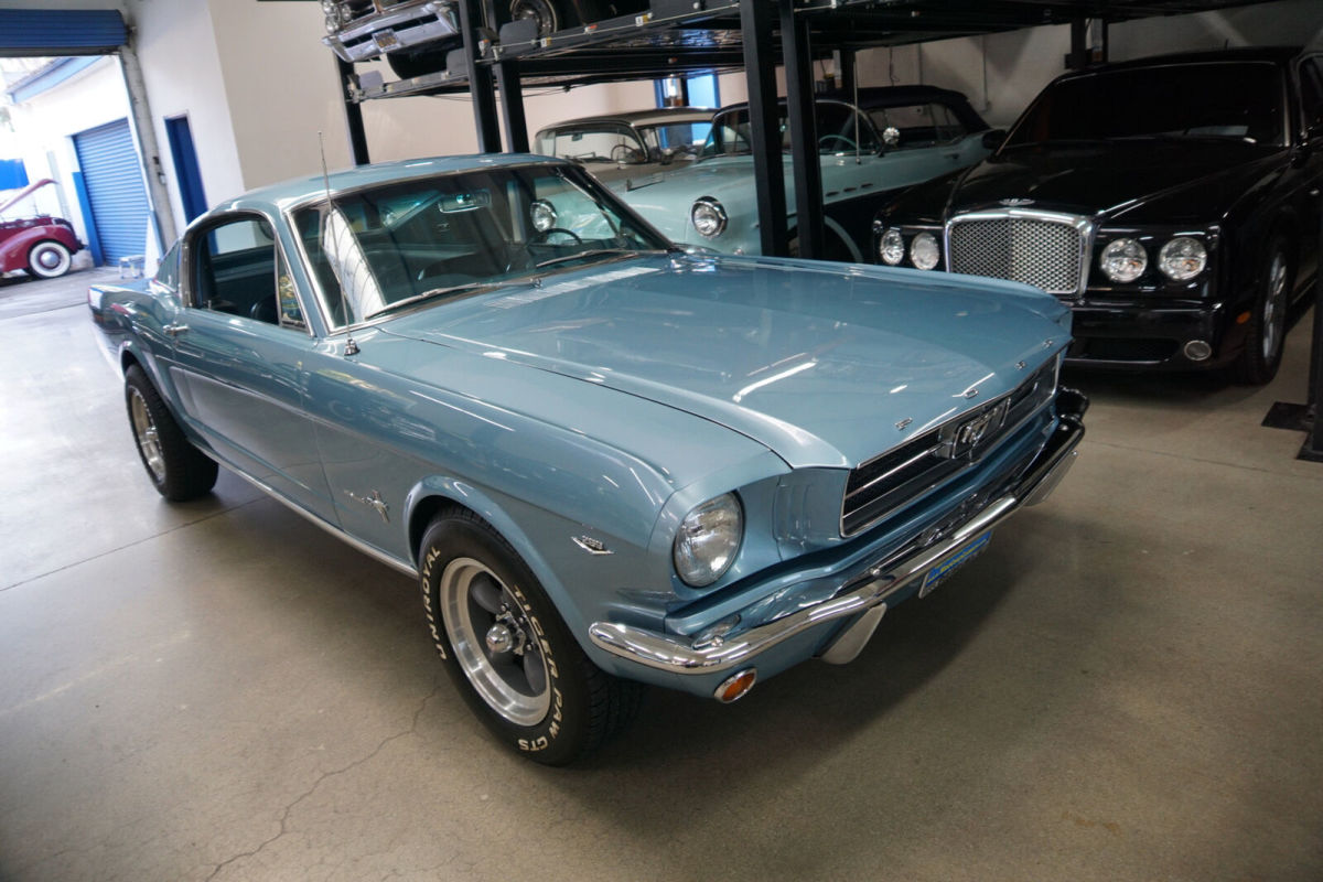 1965 Blue Ford Mustang 289 V8 2+2 Fastback --