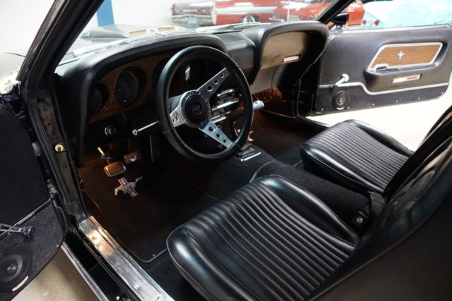 1970 Black Ford Mustang Fastback