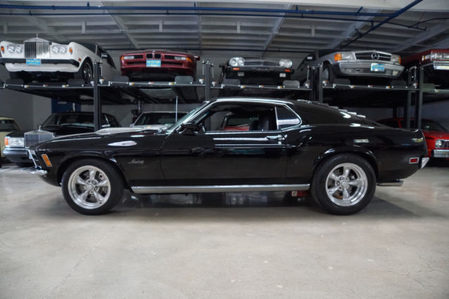 1970 Black Ford Mustang Fastback
