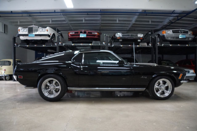 1970 Black Ford Mustang Fastback
