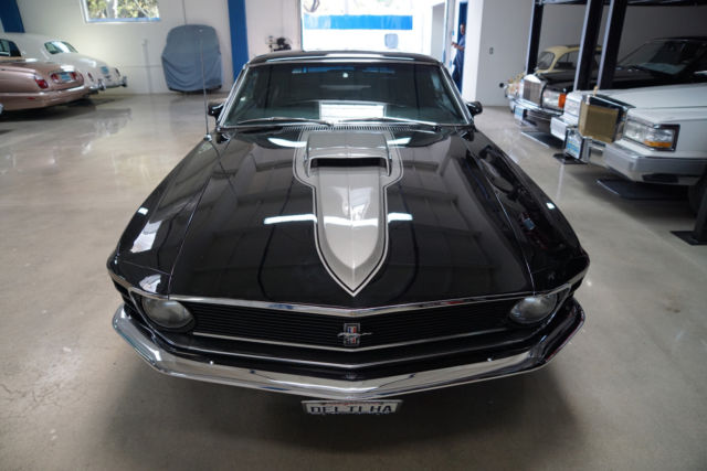1970 Black Ford Mustang Fastback