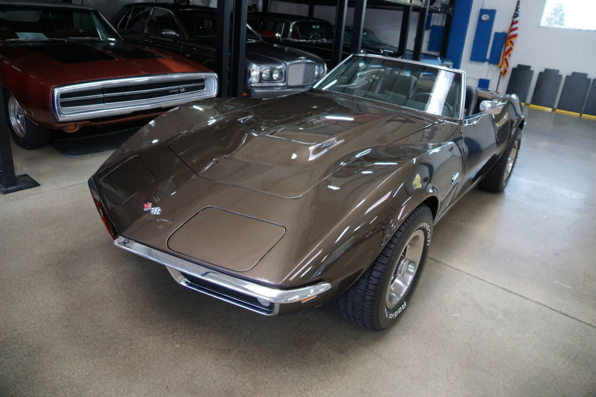 1969 Brown Chevrolet Corvette 427/390HP V8 Convertible Convertible