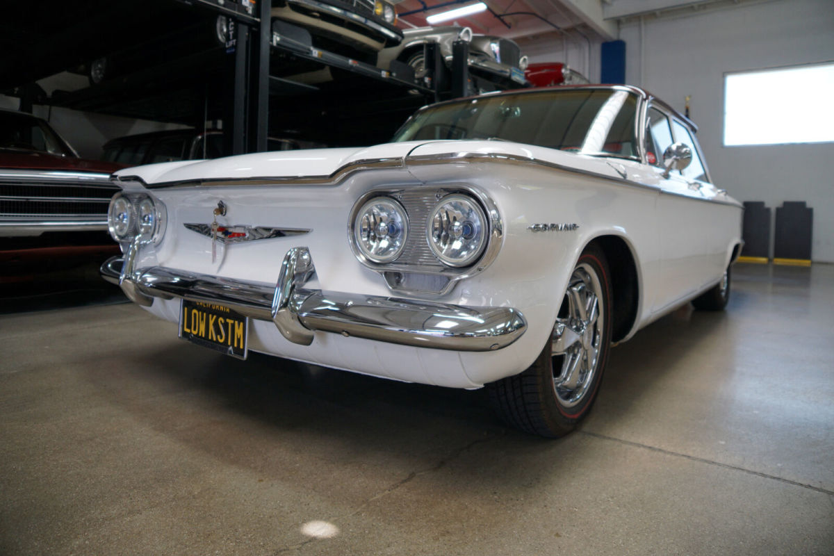 1960 White Chevrolet Corvair 700 Deluxe Custom Sedan 4 Door Custom Sedan