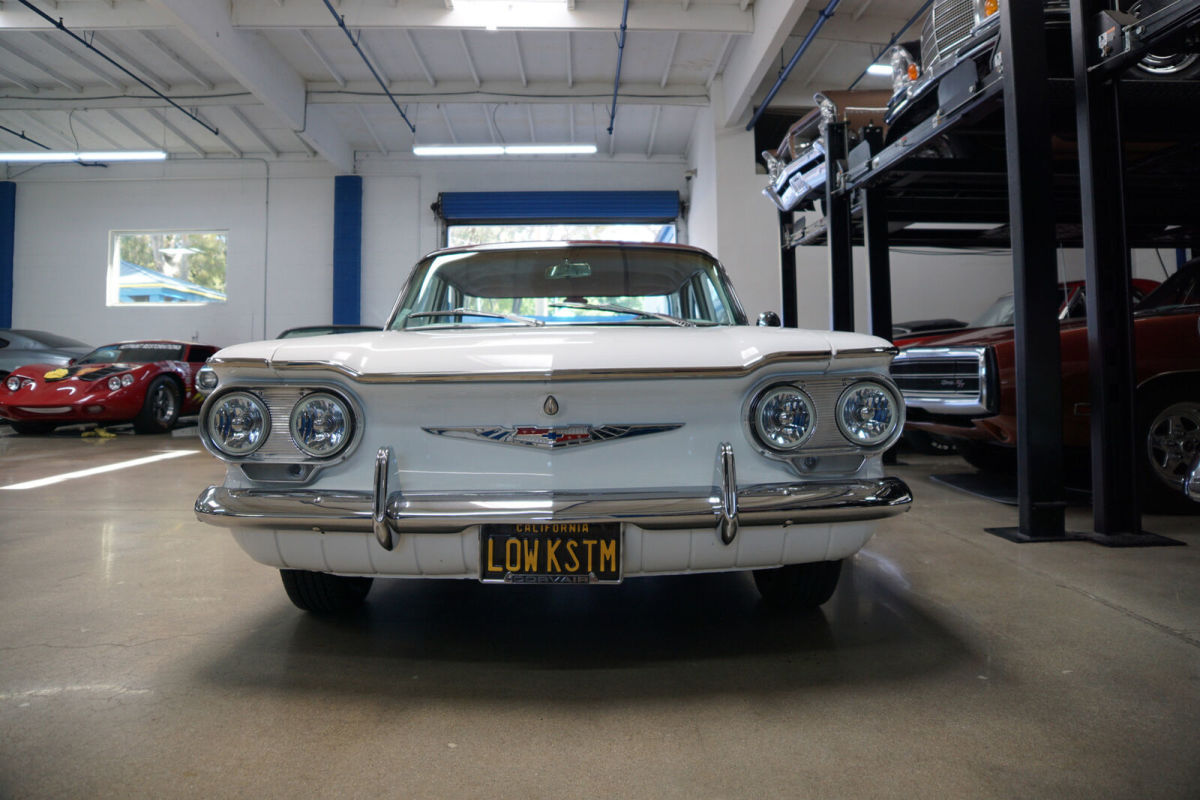 1960 White Chevrolet Corvair 700 Deluxe Custom Sedan 4 Door Custom Sedan