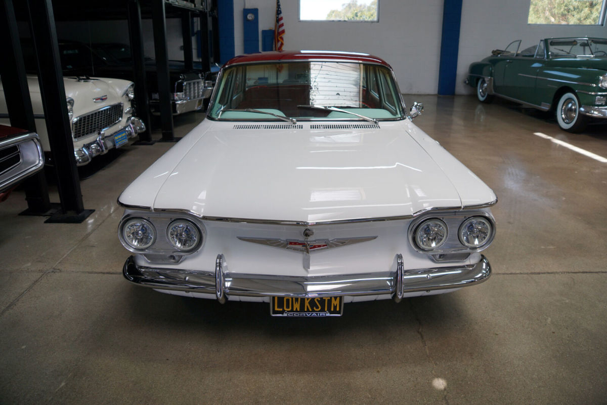 1960 White Chevrolet Corvair 700 Deluxe Custom Sedan 4 Door Custom Sedan