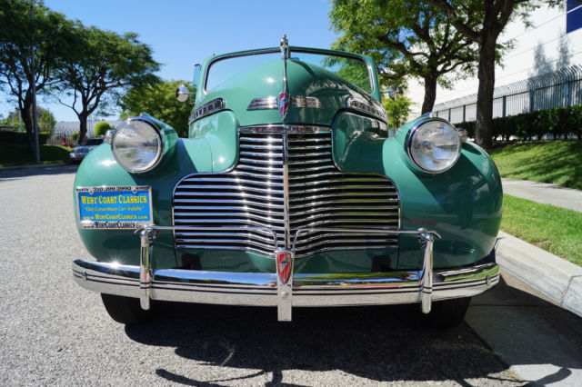 1940 Green Chevrolet Special Deluxe Convertible Convertible