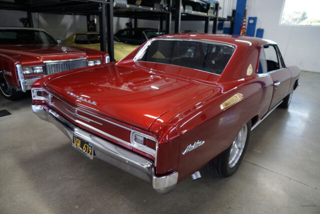 1966 Burgundy Chevrolet Chevelle Malibu Custom 2 Dr Hardtop 2 Dr Hardtop