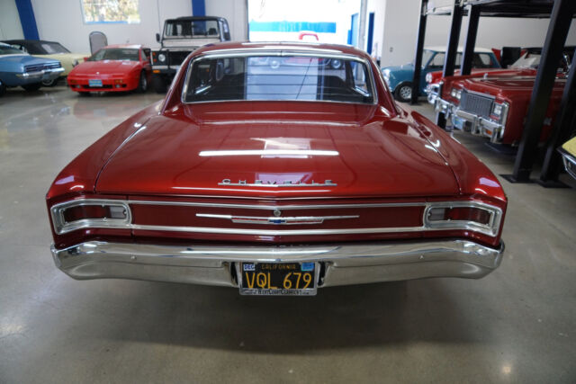 1966 Burgundy Chevrolet Chevelle Malibu Custom 2 Dr Hardtop 2 Dr Hardtop