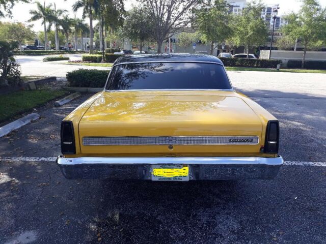 1967 Yellow Chevrolet Nova Coupe