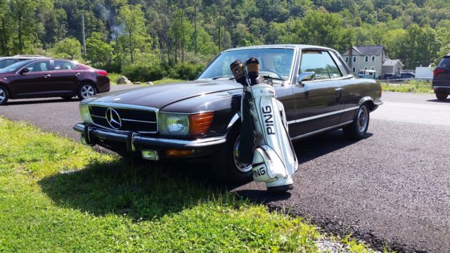 1973 Brown Mercedes-Benz 400-Series Coupe