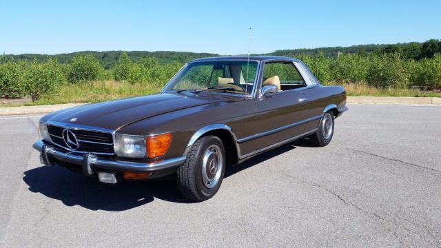 1973 Brown Mercedes-Benz 400-Series Coupe