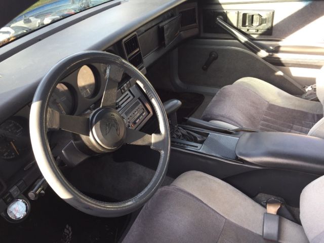 1986 Blue Pontiac Trans Am Coupe