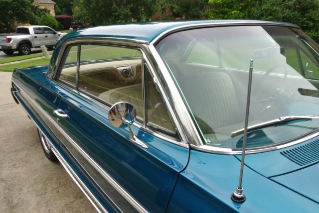 1964 Blue Chevrolet Impala Coupe