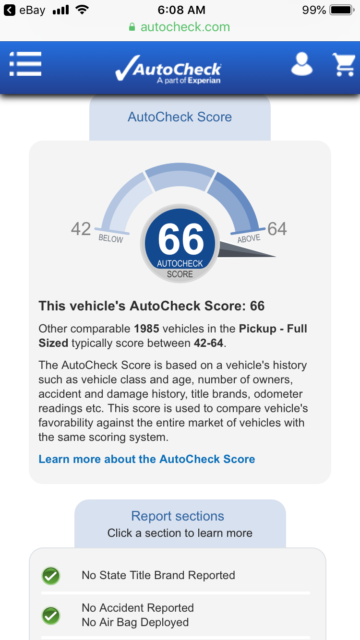 1985 Blue/Grey Chevrolet C-10 Standard Cab Pickup