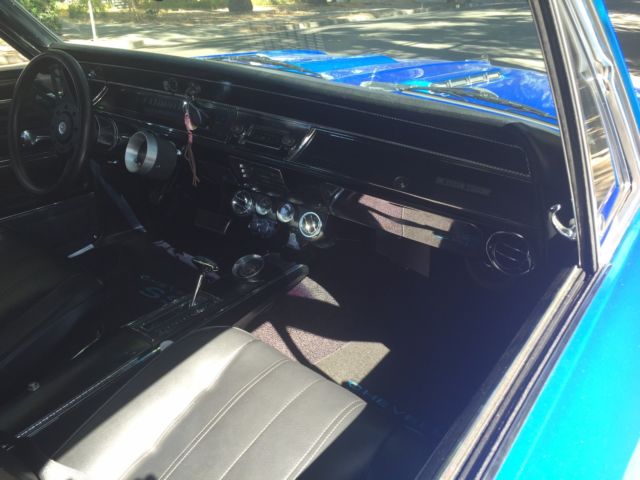 1966 Blue Chevrolet Chevelle Coupe