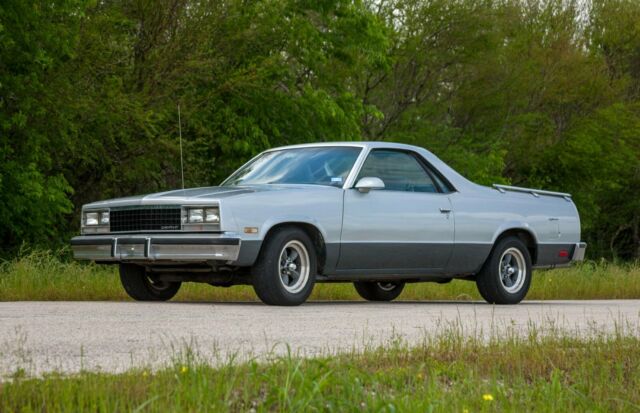 1986 Silver Chevrolet El Camino El Camino
