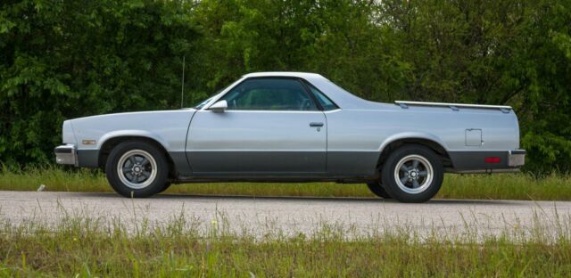 1986 Silver Chevrolet El Camino El Camino