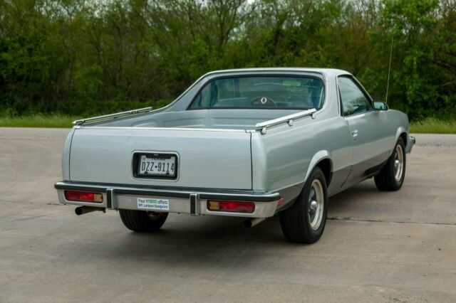 1986 Silver Chevrolet El Camino El Camino