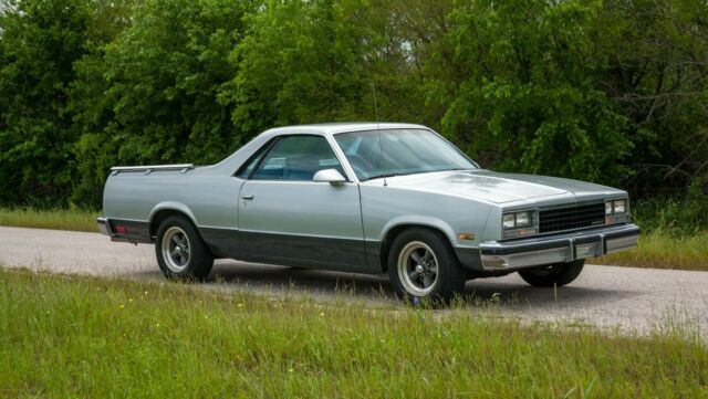 1986 Silver Chevrolet El Camino El Camino