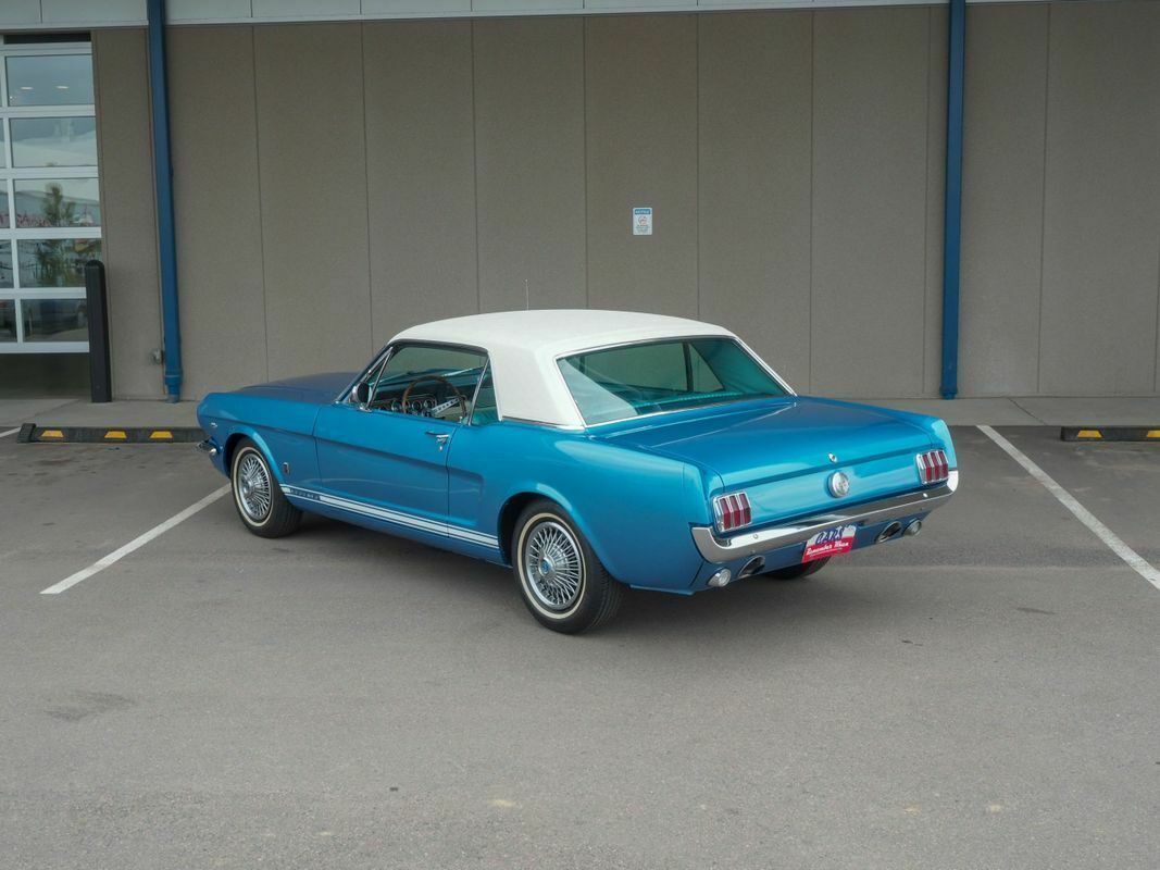 1966 Blue Ford Mustang --