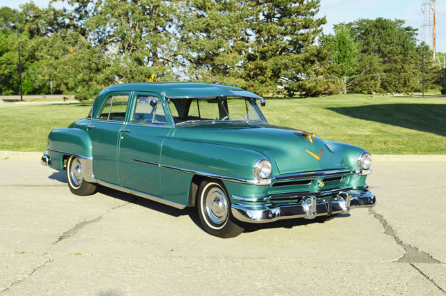 1952 Sage Green Chrysler Saratoga Sedan