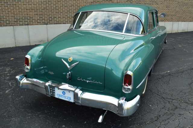 1952 Sage Green Chrysler Saratoga Sedan