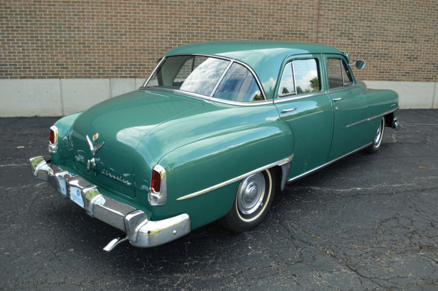 1952 Sage Green Chrysler Saratoga Sedan