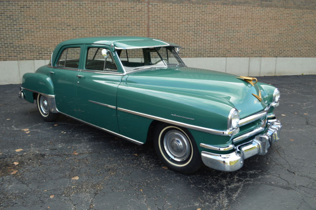 1952 Sage Green Chrysler Saratoga Sedan