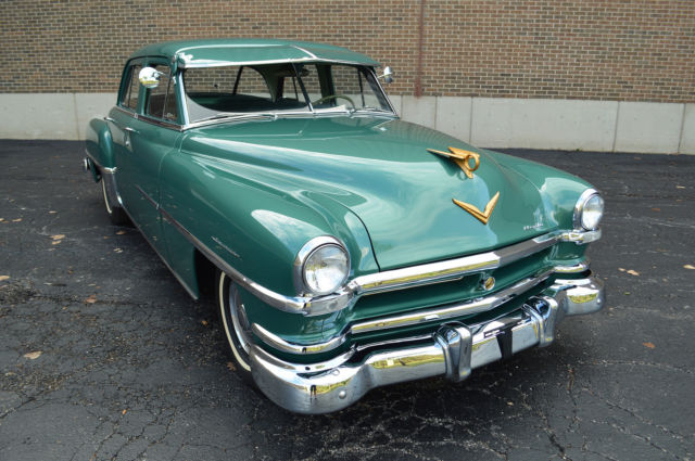 1952 Sage Green Chrysler Saratoga Sedan