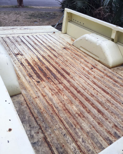 1972 Yellow Ford F-100 Standard Cab Pickup