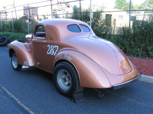 1938 Sierra Gold Metallic Willys Coupe Coupe