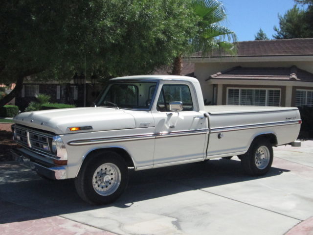 1972 White Ford F-250 PICKUP