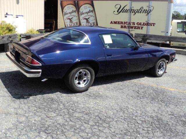 1976 Blue Chevrolet Camaro