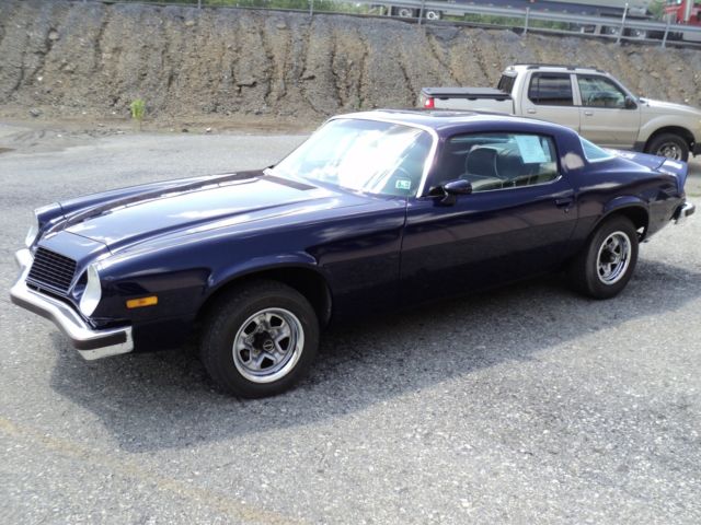 1976 Blue Chevrolet Camaro