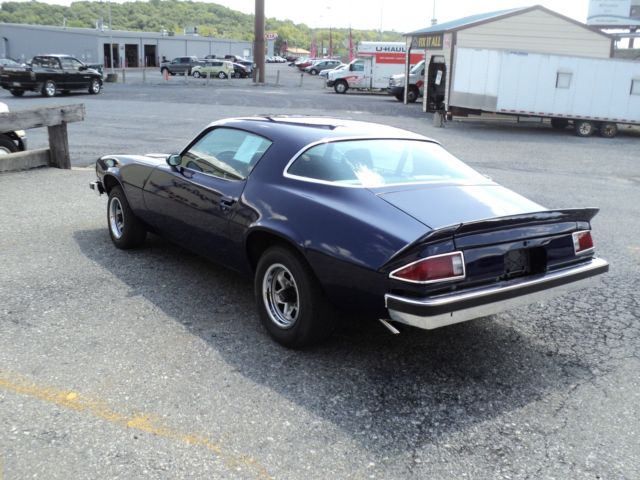 1976 Blue Chevrolet Camaro