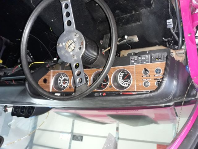 1972 panther pink   moulon rouge Plymouth Barracuda Coupe