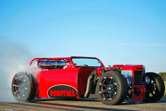 1956 Red Dodge Royal Convertible