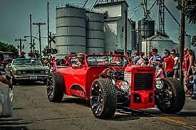 1956 Red Dodge Royal Convertible